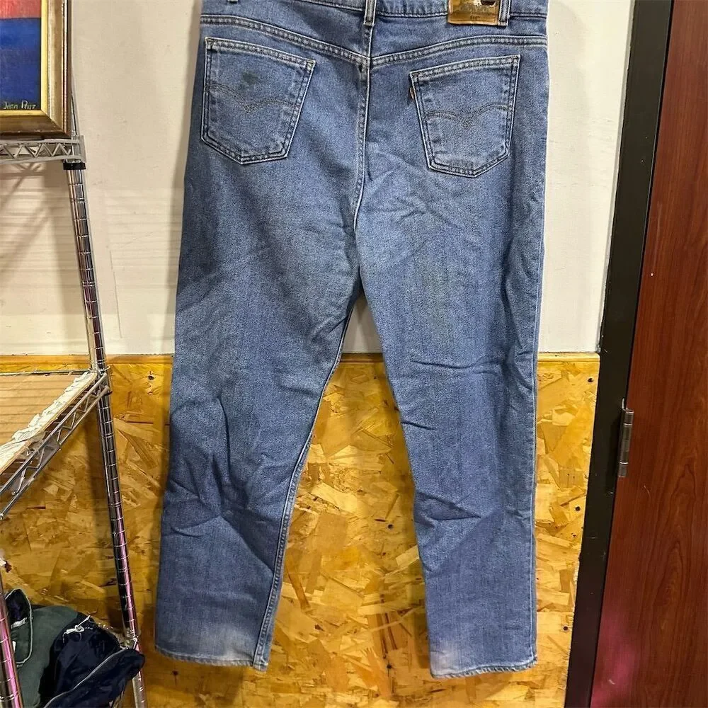 Vintage 1998 USA Levi's 540 Relaxed Fit Rinsed Size 42x32